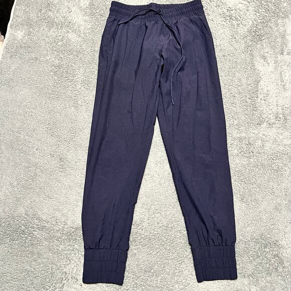 Zyia Perfection Jogger Pants Womens Large ? Blue Performance - Picture 1 of 7